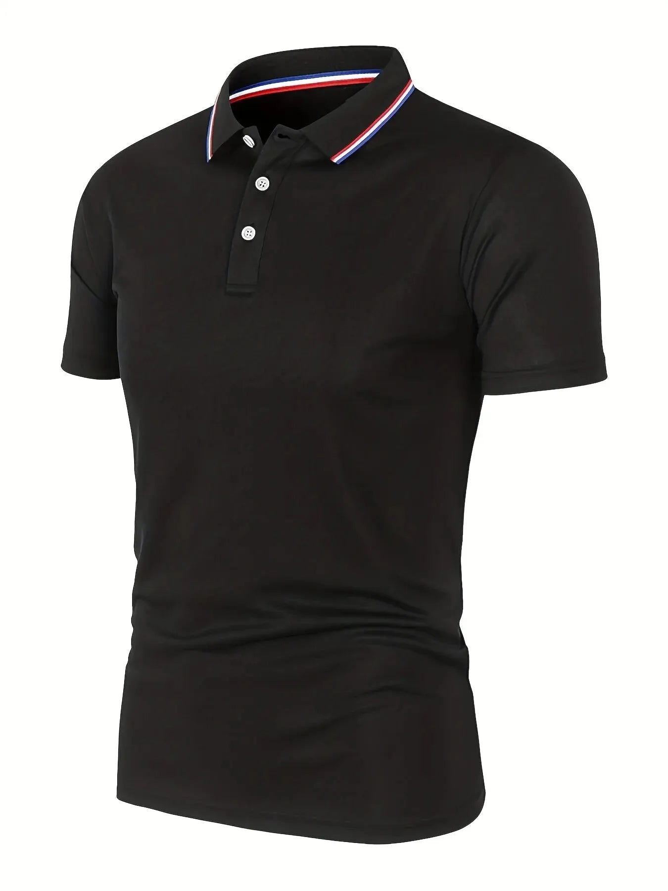 Men's Casual Polo Shirt | Short Sleeve Solid Tee 10