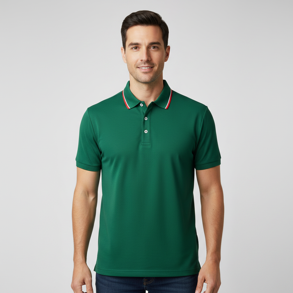 Men's Casual Polo Shirt | Short Sleeve Solid Tee 3