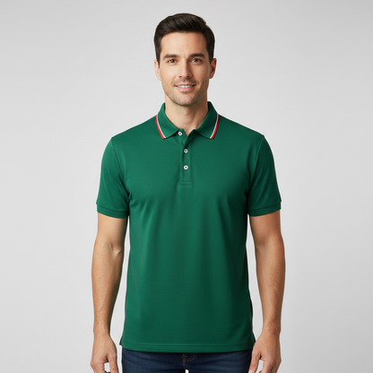 Men's Casual Polo Shirt | Short Sleeve Solid Tee 3