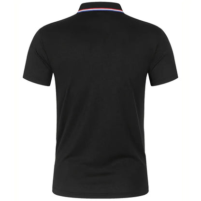 Men's Casual Polo Shirt | Short Sleeve Solid Tee 5