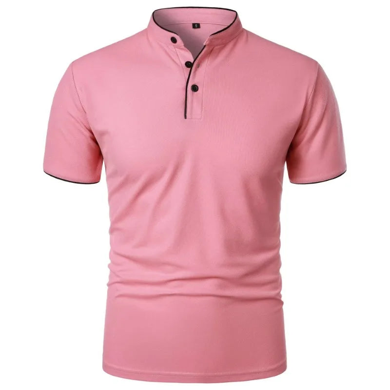 Men's Casual Polo Shirt | Short Sleeve Summer Top 11