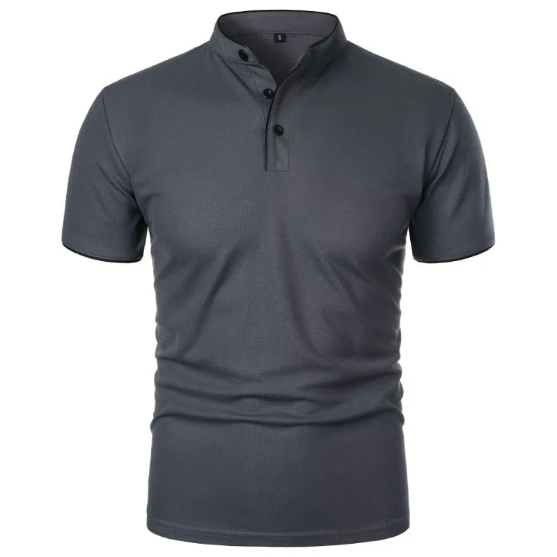 Men's Casual Polo Shirt | Short Sleeve Summer Top 8