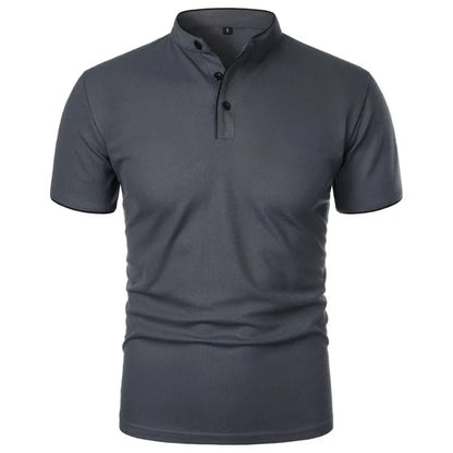 Men's Casual Polo Shirt | Short Sleeve Summer Top 8