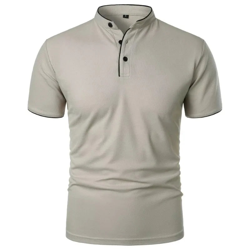 Men's Casual Polo Shirt | Short Sleeve Summer Top 9