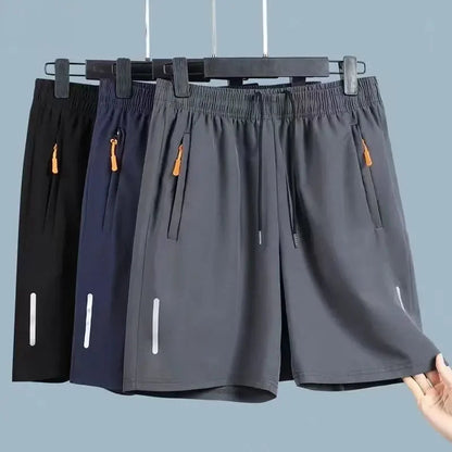 Men's Ice Silk Running Shorts | Breathable Activewear 4