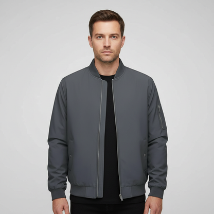 Men's Lightweight Bomber Jacket | Casual Outerwear 1