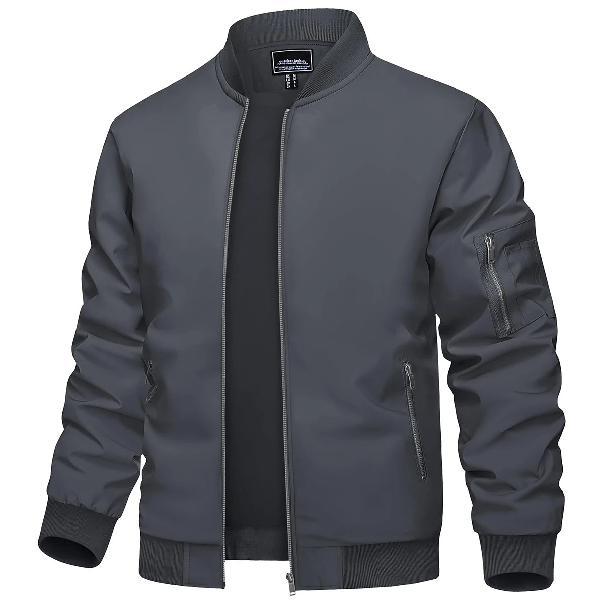 Men's Lightweight Bomber Jacket | Casual Outerwear 5