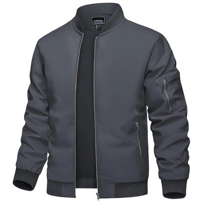 Men's Lightweight Bomber Jacket | Casual Outerwear 5