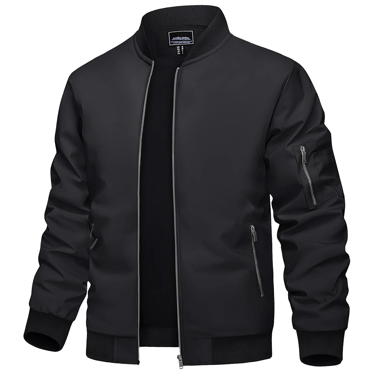 Men's Lightweight Bomber Jacket | Casual Outerwear 7