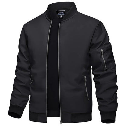 Men's Lightweight Bomber Jacket | Casual Outerwear 7