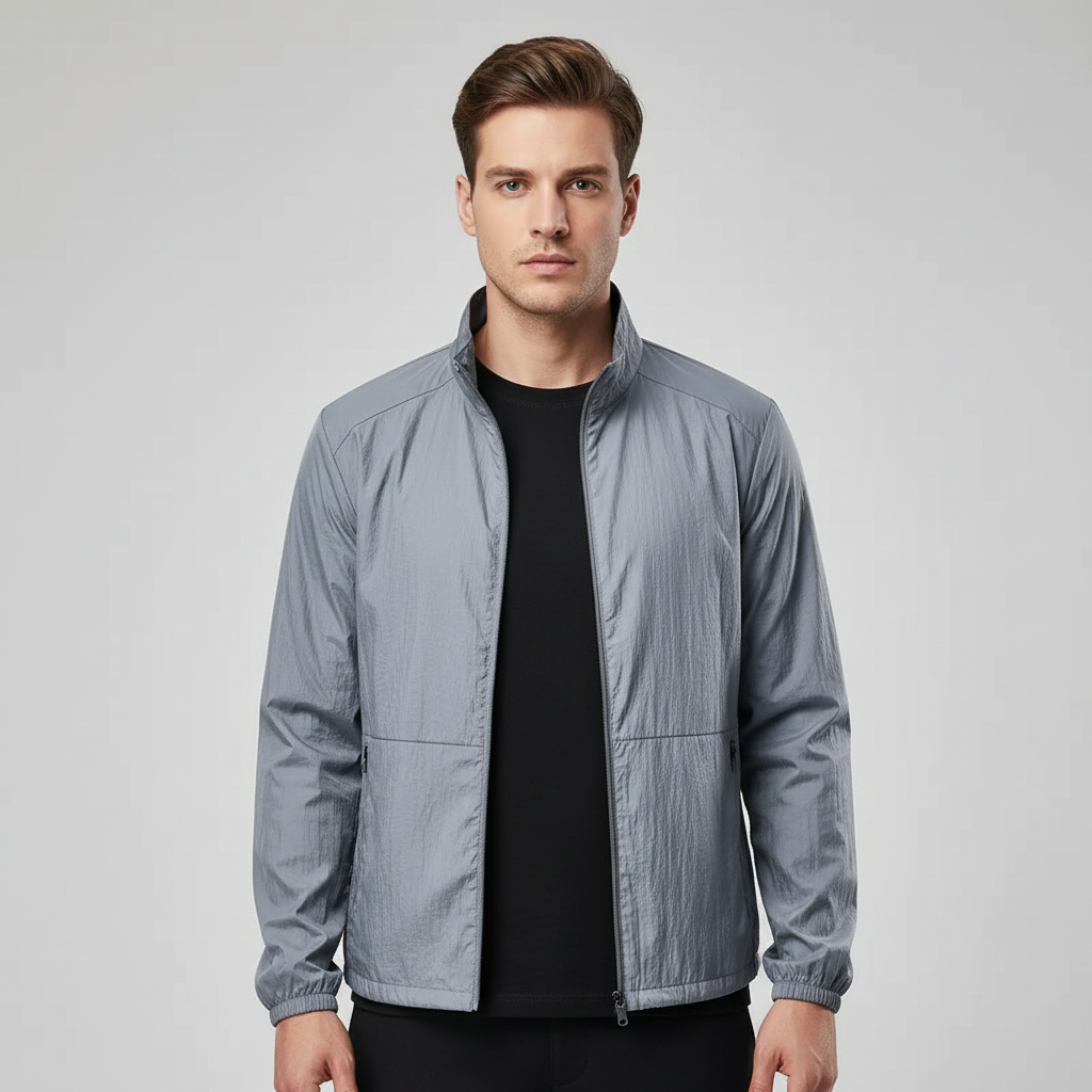 Men's Plus Size Hiking Jacket | Lightweight Sun-Protective Coat 2