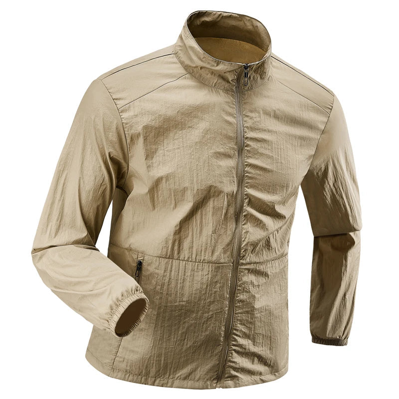 Men's Plus Size Hiking Jacket | Lightweight Sun-Protective Coat 6