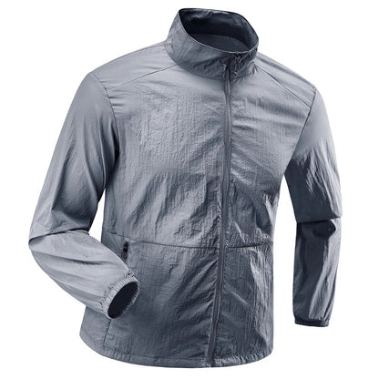 Men's Plus Size Hiking Jacket | Lightweight Sun-Protective Coat 7