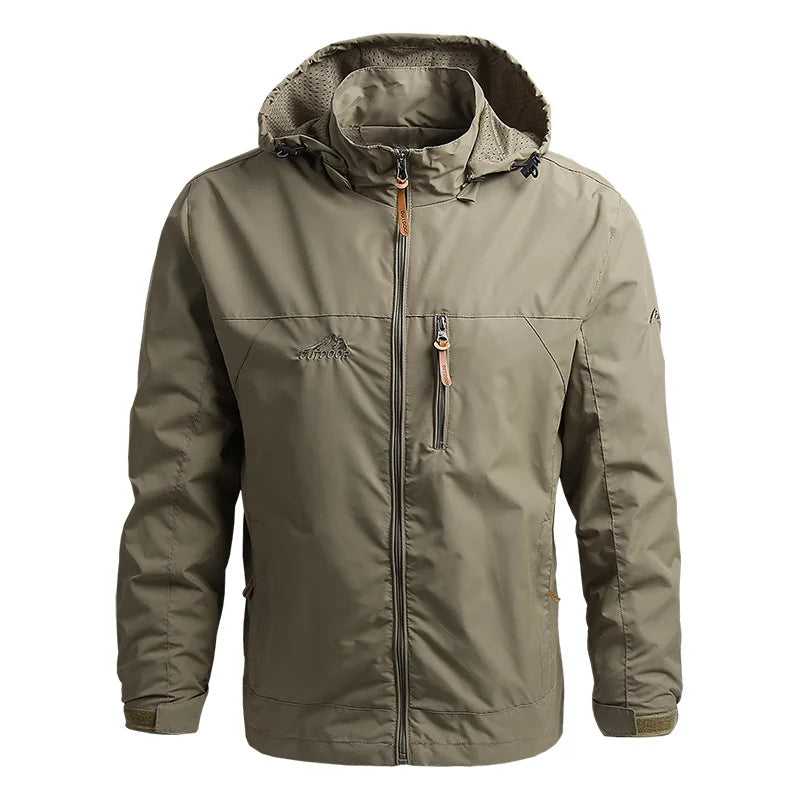 Men's Tactical Jacket | Waterproof Outdoor Windbreaker 3
