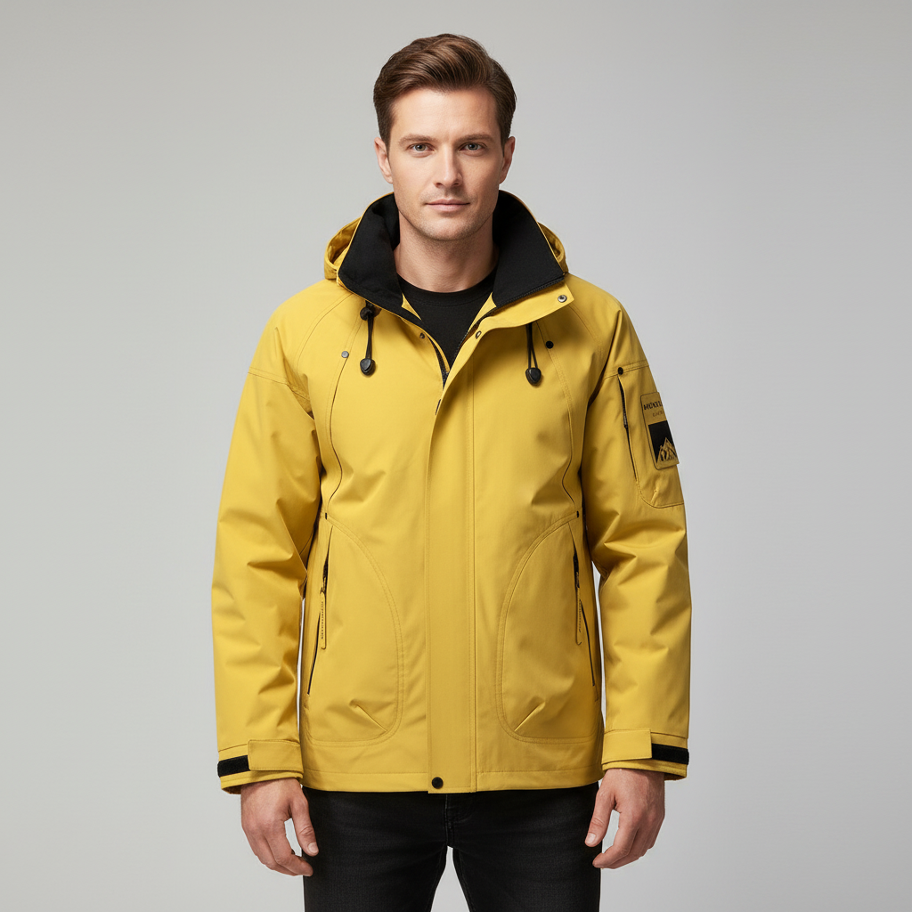 Men's Waterproof Softshell Jacket | Outdoor Windbreaker 1