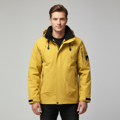Men's Waterproof Softshell Jacket | Outdoor Windbreaker 1
