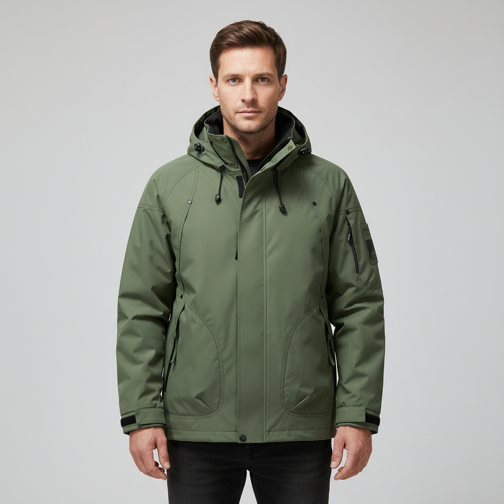 Men's Waterproof Softshell Jacket | Outdoor Windbreaker 2