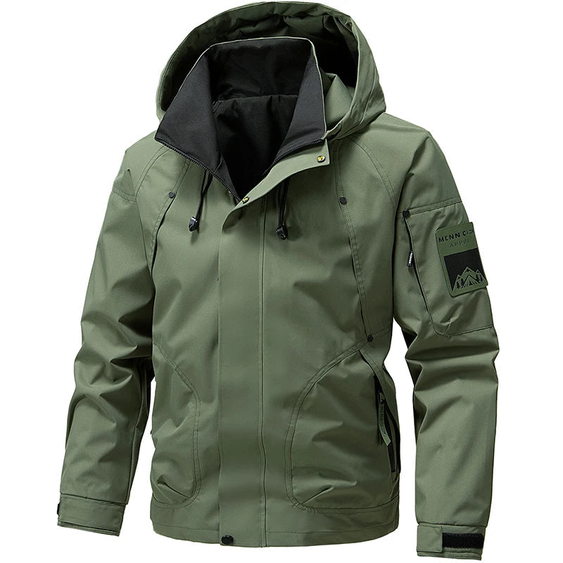 Men's Waterproof Softshell Jacket | Outdoor Windbreaker 5