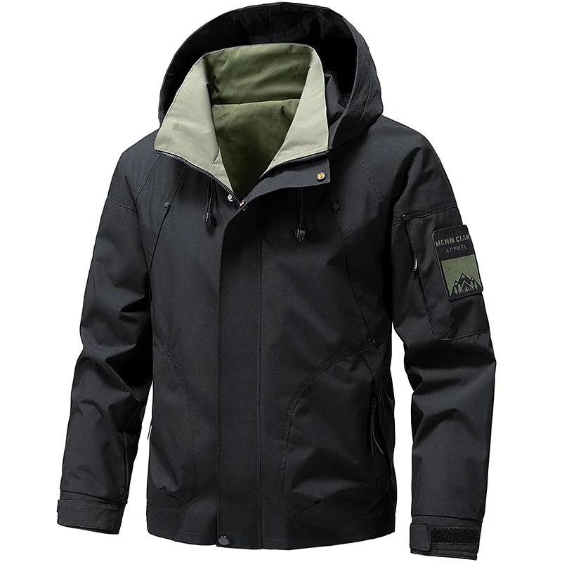 Men's Waterproof Softshell Jacket | Outdoor Windbreaker 6