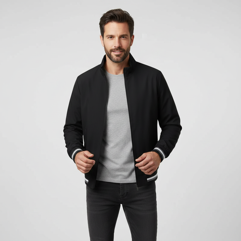 Men's Waterproof Windbreaker Jacket | Lightweight Casual Wear 2